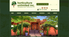 Desktop Screenshot of horticultureunlimited.com